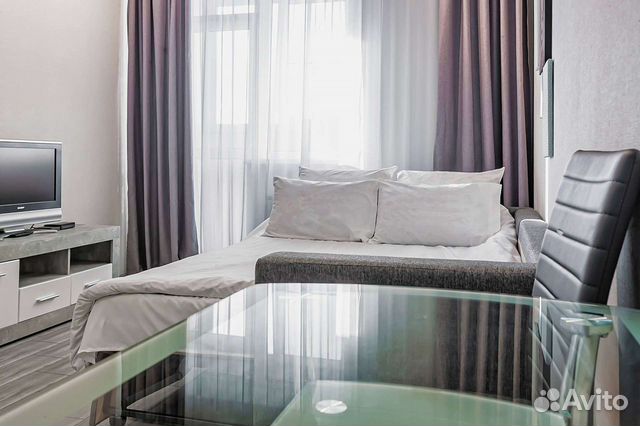 

Квартира-студия, 27 м², 2 кровати