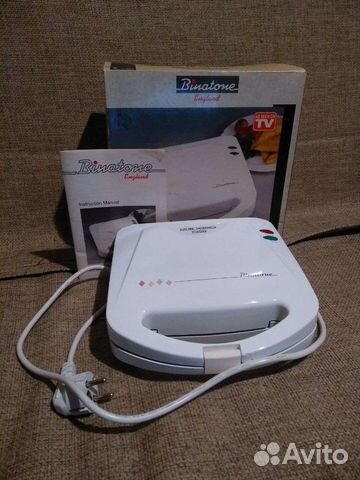 Бутербродница/Сэндвичница Binatone