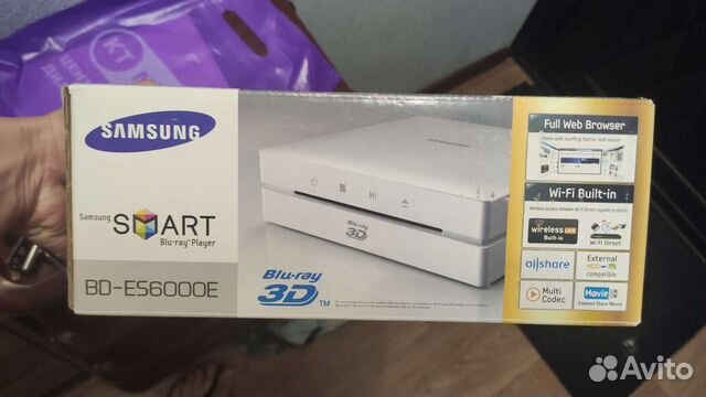 3D Smart Blu-ray плеер Samsung с WiFi