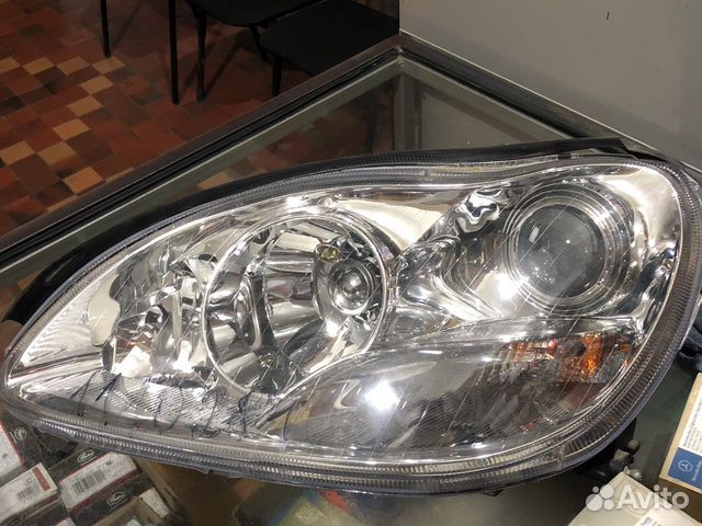 Фара левая мерседес s220 оригинал,би ксенон,новая