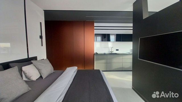 

Квартира-студия, 35 м², 1 кровать