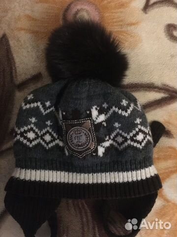 Шапка для мальчика очень теплая
