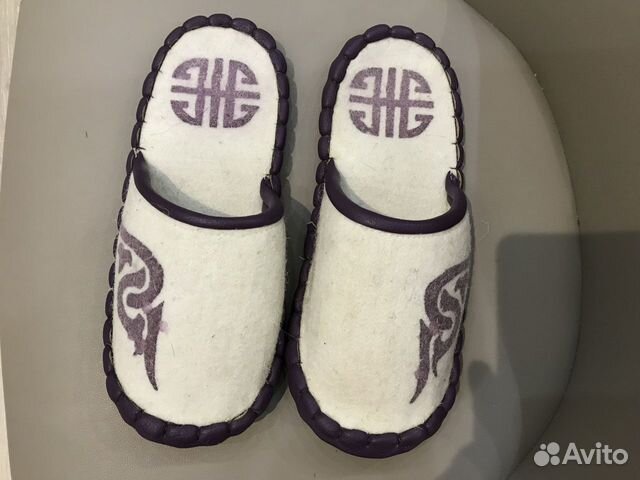 Тапки войлочные