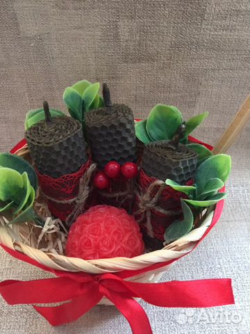 Свечи. Набор свечей. Свечи из вощины