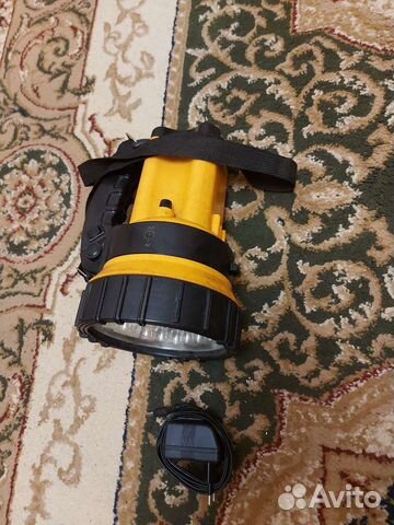 Фонарик светодиодный аккумуляторный