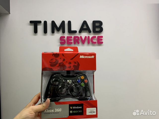 Джойстик xbox 360 проводной way