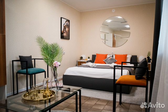 

1-к. квартира, 48 м², 2 кровати