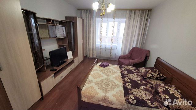 

1-к. квартира, 45 м², 2 кровати