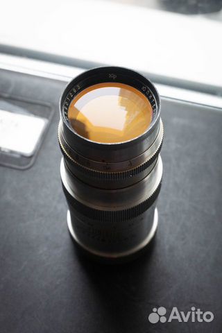 Объектив Юпитер 11 (новый) СССР белый 135мм ф4