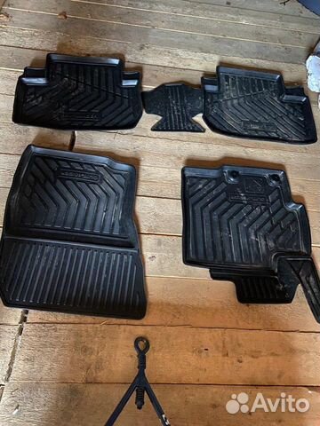 Автомобильные коврики в outlander + багаж