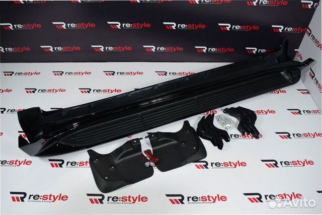 Пороги подножки Lexus LX570 H341