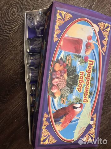 Подарочный набор бокалов хрусталь