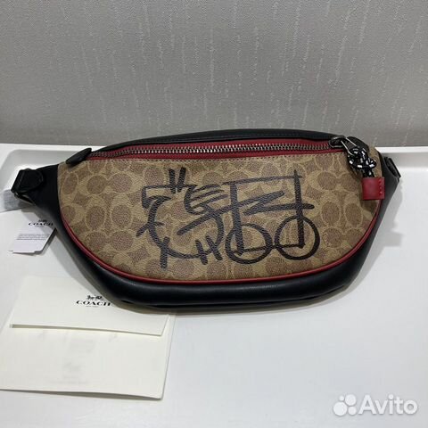 Coach Rivington bag мужская сумка 