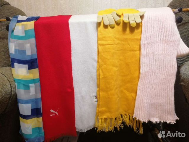 Шарфы, шаль, полонтины