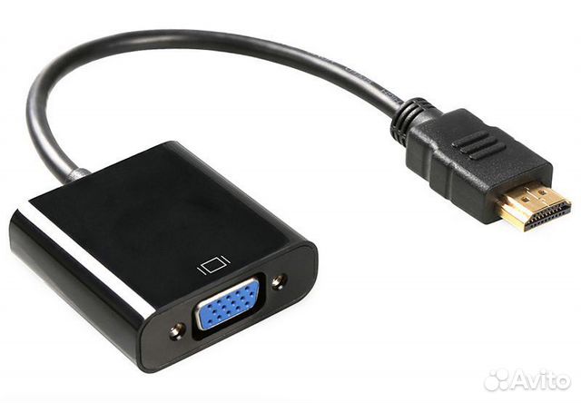 Переходник с hdmi на VGA (D-SUB)