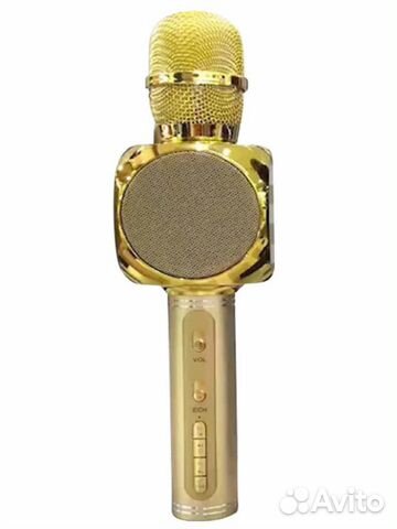 Микрофон с колонкой караоке