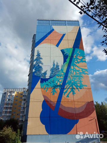 Роспись стен, художественное оформление, граффити