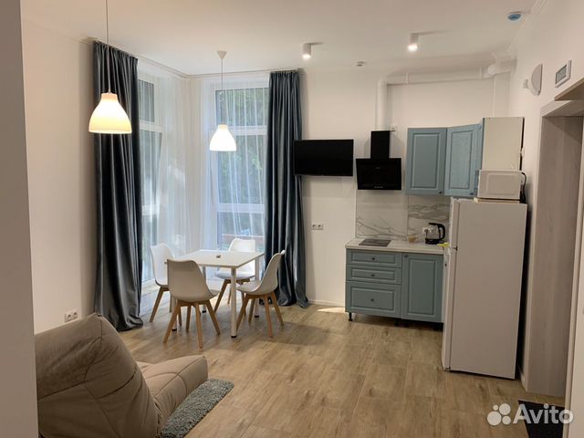 

1-к. квартира, 40 м², 2 кровати
