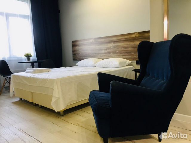 

Квартира-студия, 25 м², 2 кровати