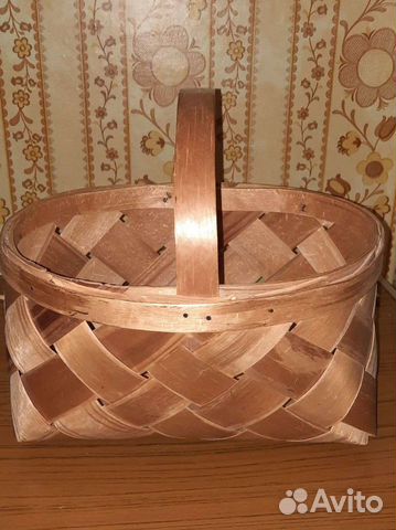 Корзина плетеная
