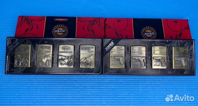 Зажигалки бензиновые Военная тематика