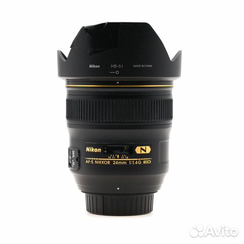 Объектив комиссионный Nikon 24mm f/1.4G ED AF-S Ni