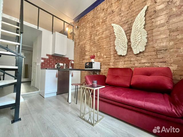

Квартира-студия, 20 м², 2 кровати