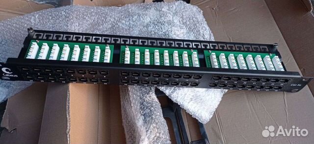 Патч панель 48 портов