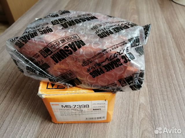 Продаю колодки тормозные subaru