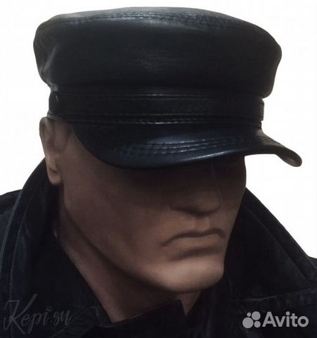 Кожаная фуражка Че, мужская кепи новая