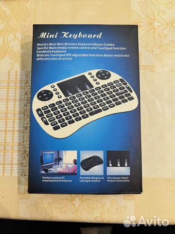 Беспроводная клавиатура для телевизора и пр