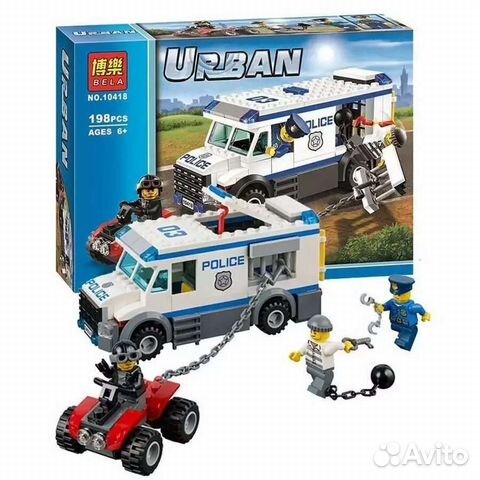 Конструктор City Автомобиль для перевозк заключен