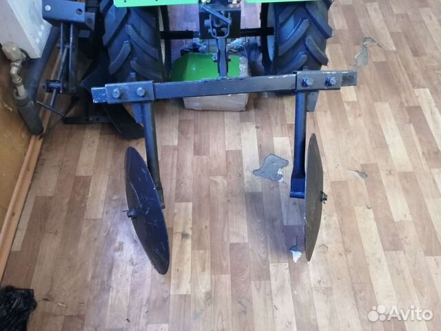 Окучник дисковый раздвижной со сцепкой