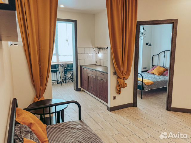 

1-к. квартира, 45 м², 2 кровати