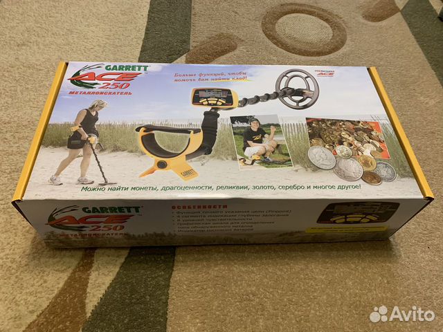 Металлоискатель garrett ace 250