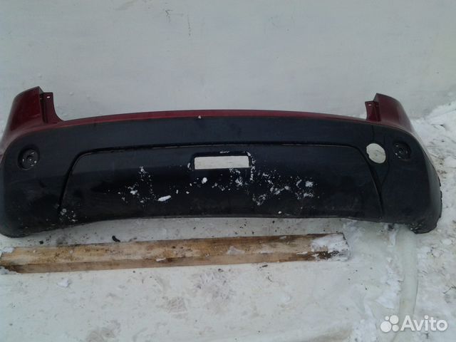 Бампер задний Nissan Qashqai J10