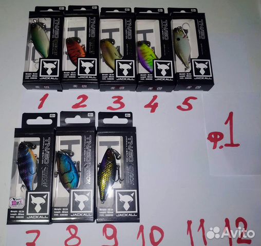 Воблер Раттлин Jackall Trigon TN60/TN80. Оригинал