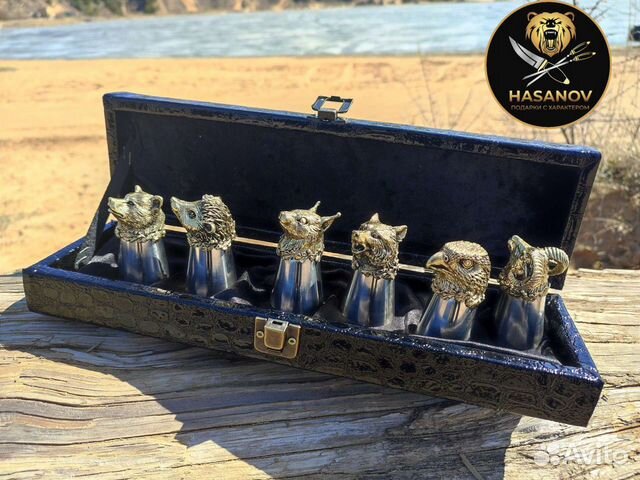 Подарок мужчине подарочный набор рюмок