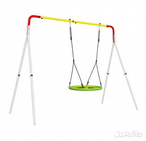 Качели гнездо с опорой