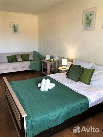 

1-к. квартира, 35 м², 2 кровати