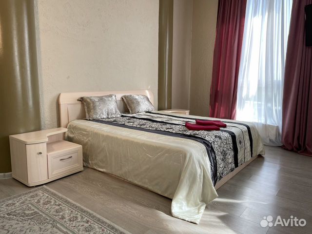 

1-к. квартира, 46 м², 2 кровати