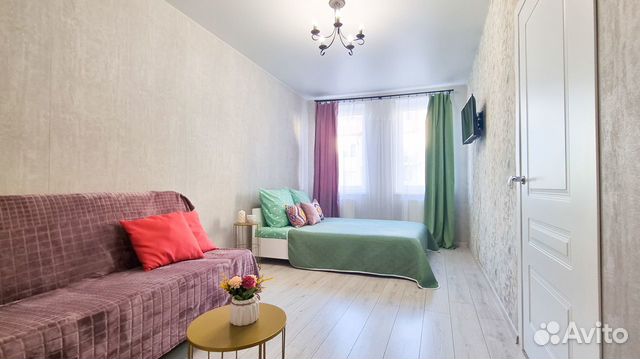 

1-к. квартира, 32 м², 2 кровати