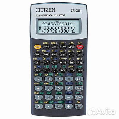 Научный калькулятор Citizen SR-281