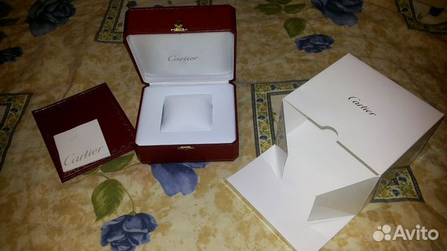 Коробка Cartier оригинал для часов футляр Коробка Cartier оригинал для часов футляр