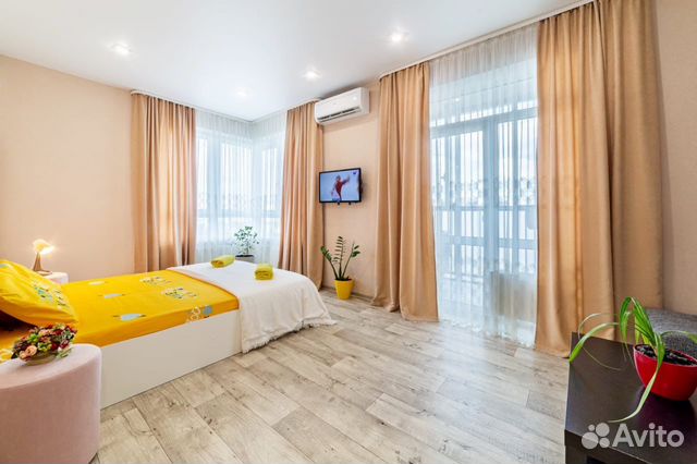 

1-к. квартира, 48 м², 3 кровати