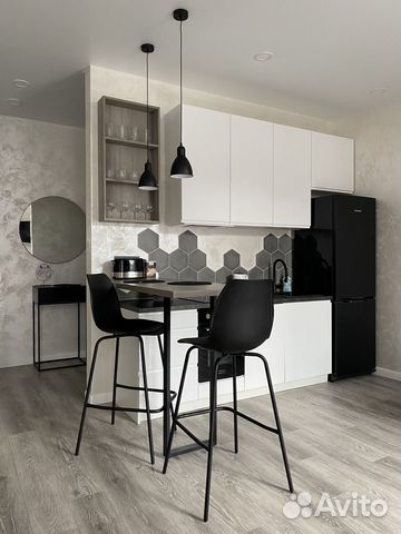

Квартира-студия, 38 м², 2 кровати
