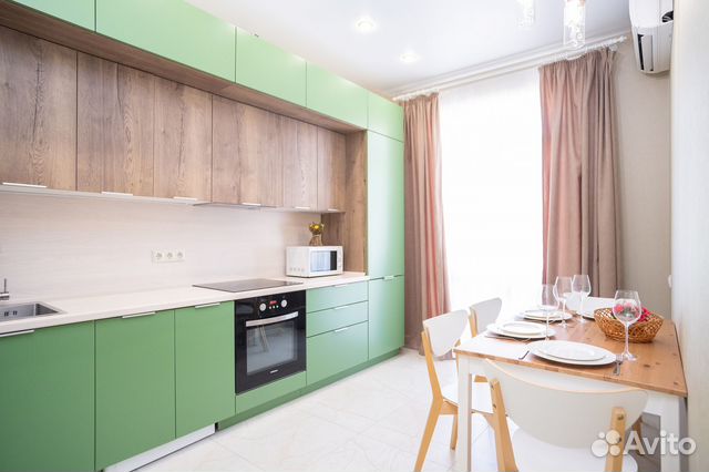 

1-к. квартира, 45 м², 2 кровати