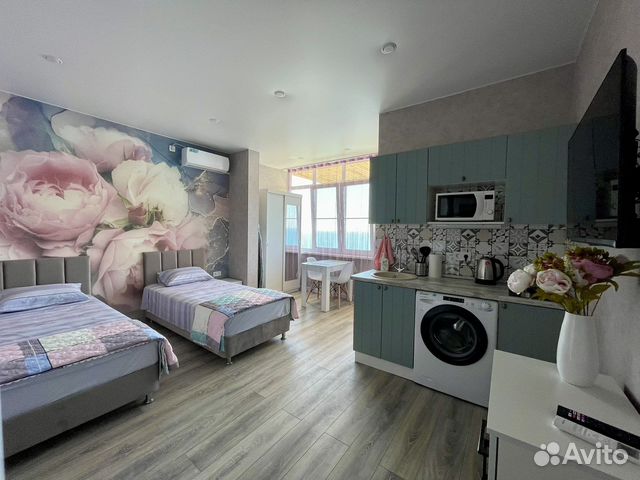 

Квартира-студия, 25 м², 3 кровати