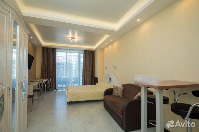 

Квартира-студия, 43 м², 1 кровать