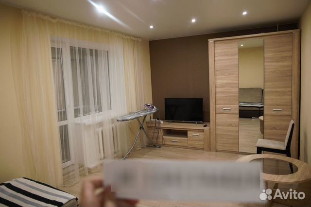 

1-к. квартира, 40 м², 2 кровати